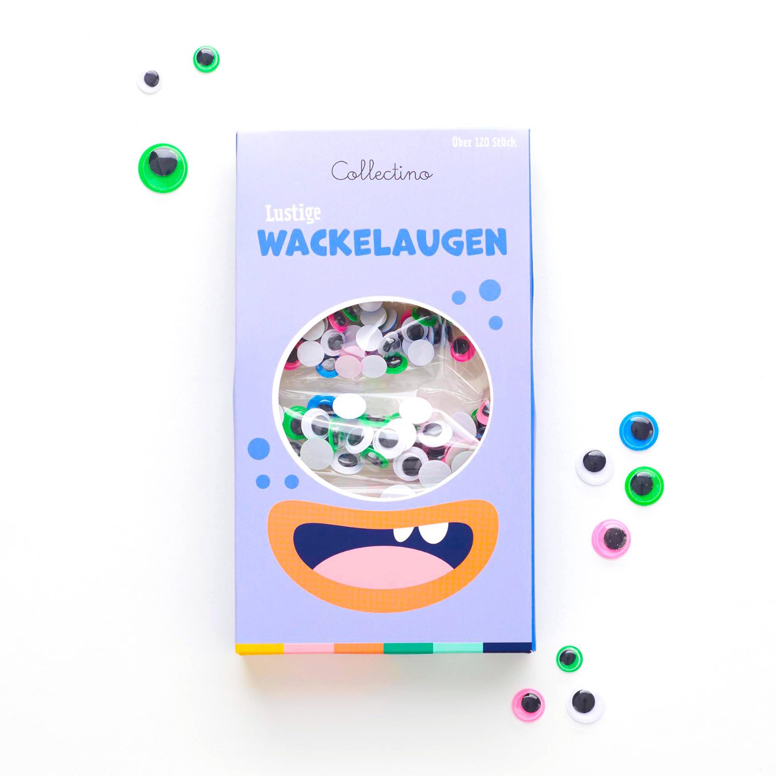 Lustige Wackelaugen