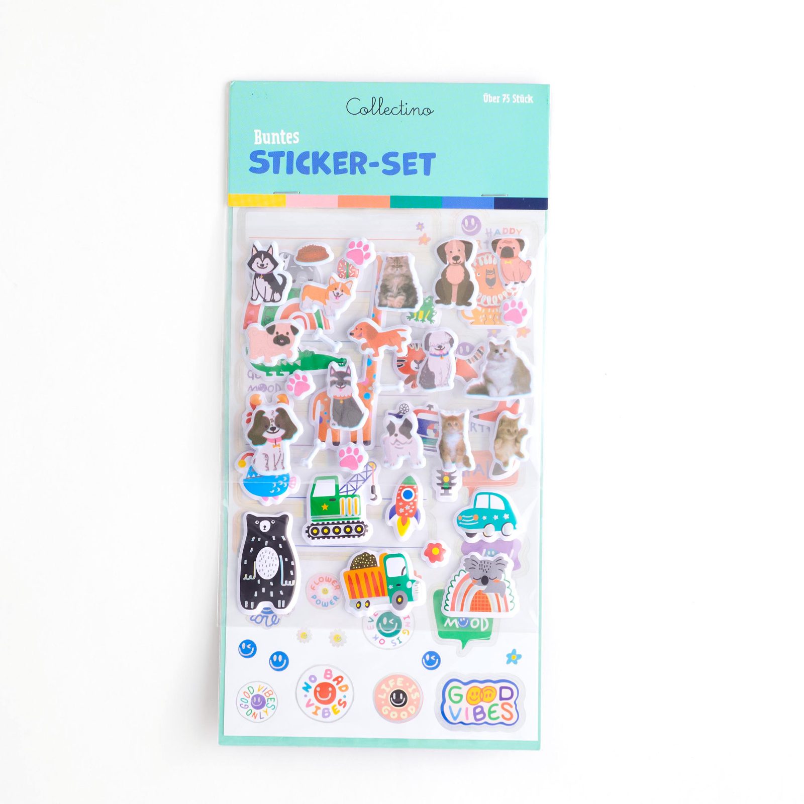 Buntes Sticker-Set