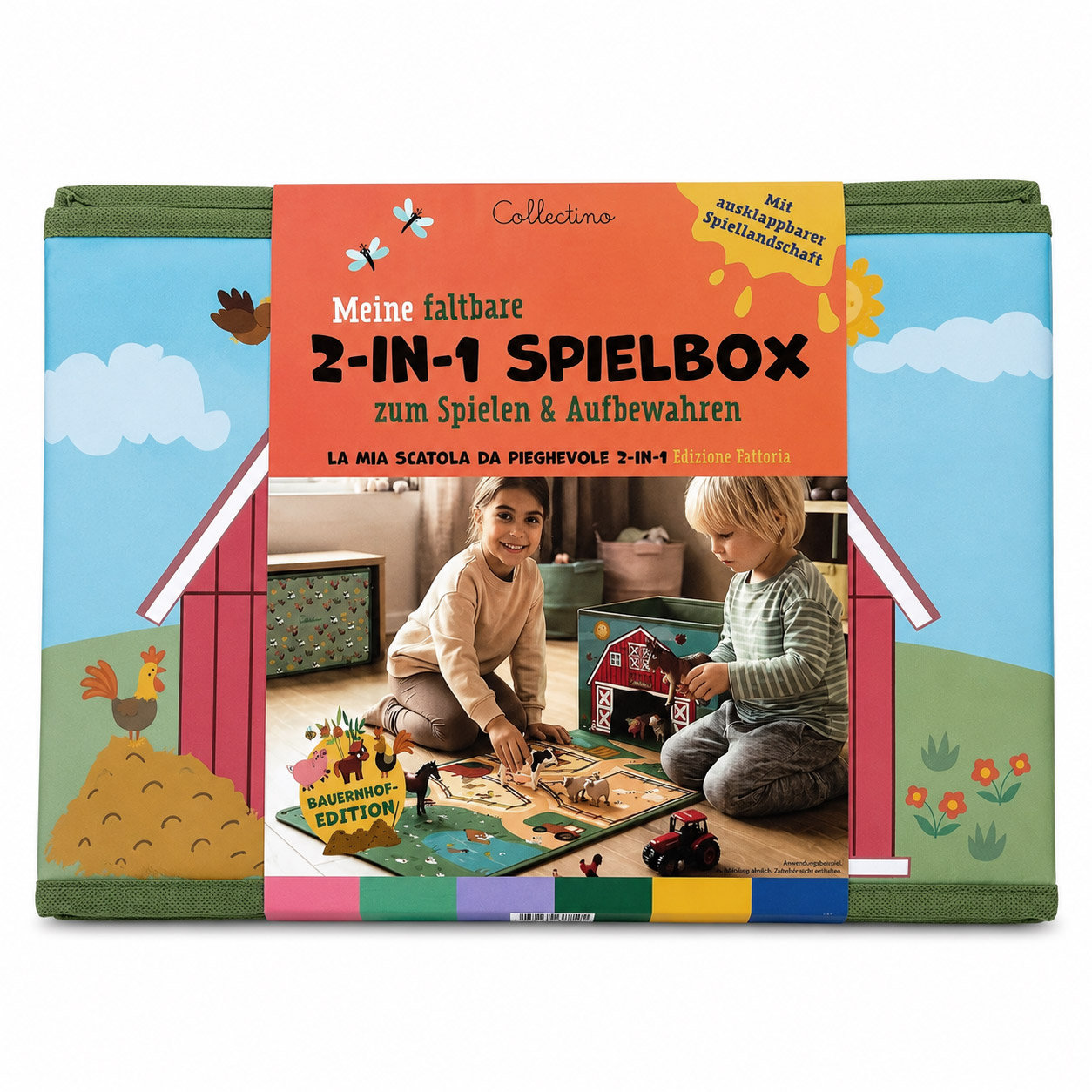 2-in-1 Spielbox – Bauernhof Edition