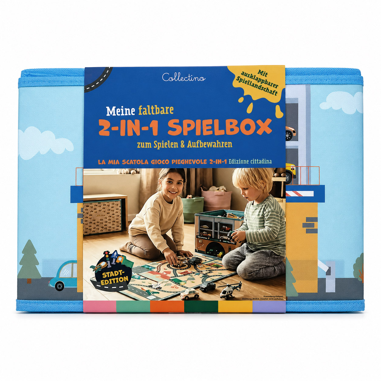 2-in-1 Spielbox – Stadt Edition